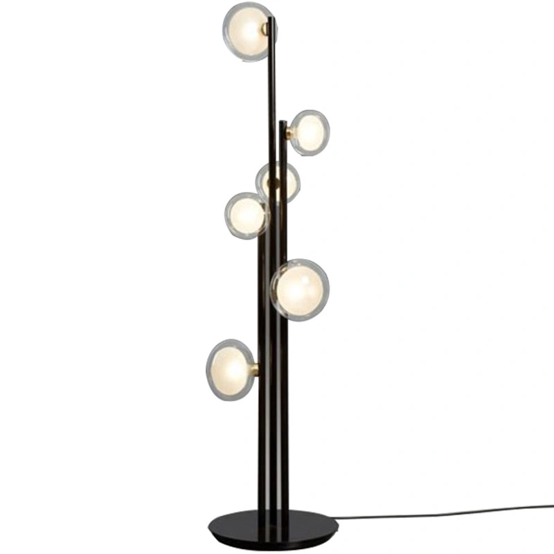 Simple Nordic LED Floor Lamp for Bedroom Study Living Room Decoration Vertical Fixture (WH-MFL-100)