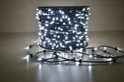 Étanche 12V Remplaçable Extérieure Cool White Clip LED Light String Light