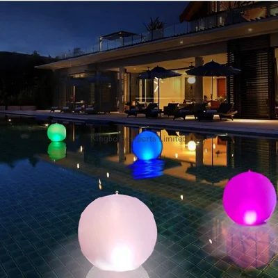 2021 nouvelle boule flottante solaire RGBW 16 couleurs pour piscine