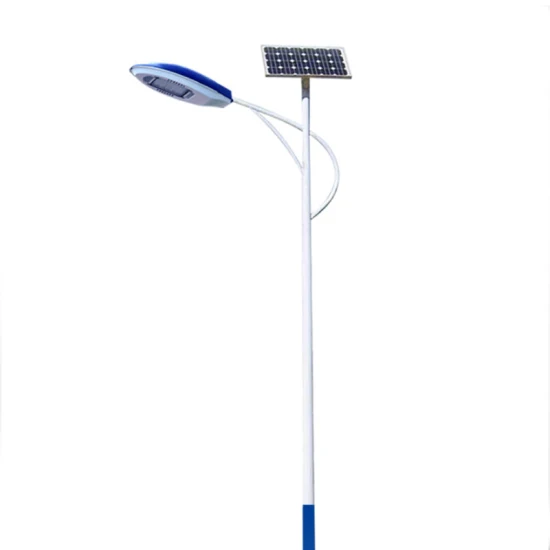 Réverbère solaire imperméable à l'eau de cour extérieure de cour extérieure de lumière solaire de poteau de lumière solaire de 6m de chaîne de 6m