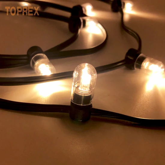 Très résistant aux intempéries remplaçable Cuttable 12V Safe String Fairy LED Clip Lights