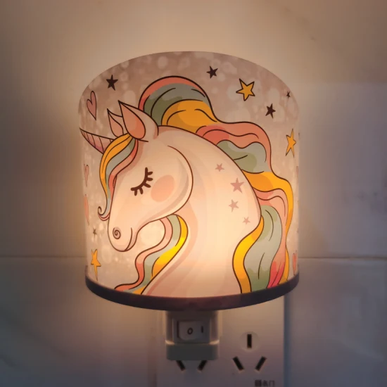 Lumière moderne, lampe de table pour enfants enfichable, veilleuse OEM